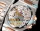 3K Factory Top Clone Patek Philippe Nautilus Power Reserve Half Rose Gold Moon Phase Watch (7)_th.jpg